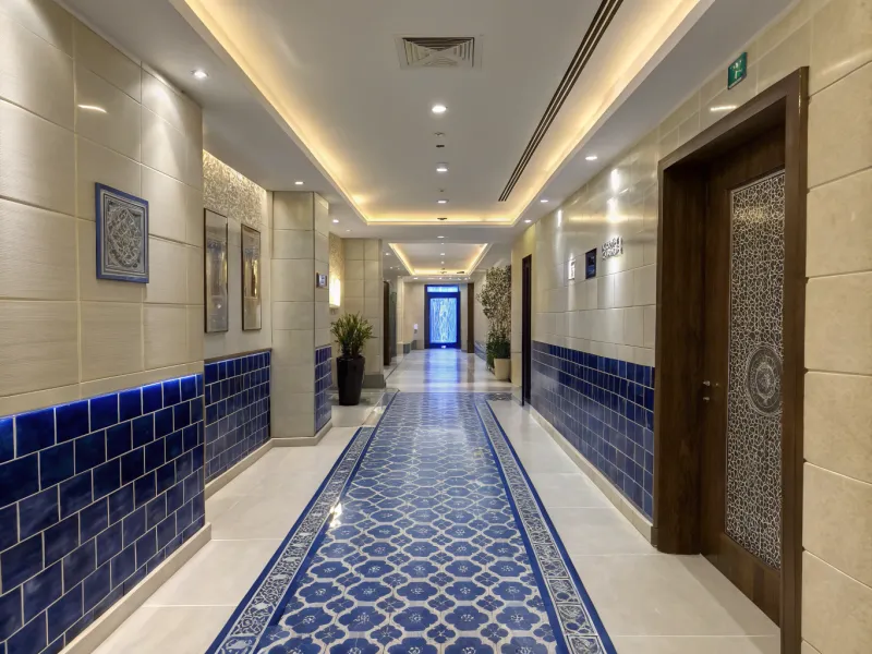 Royal Blue Flooring