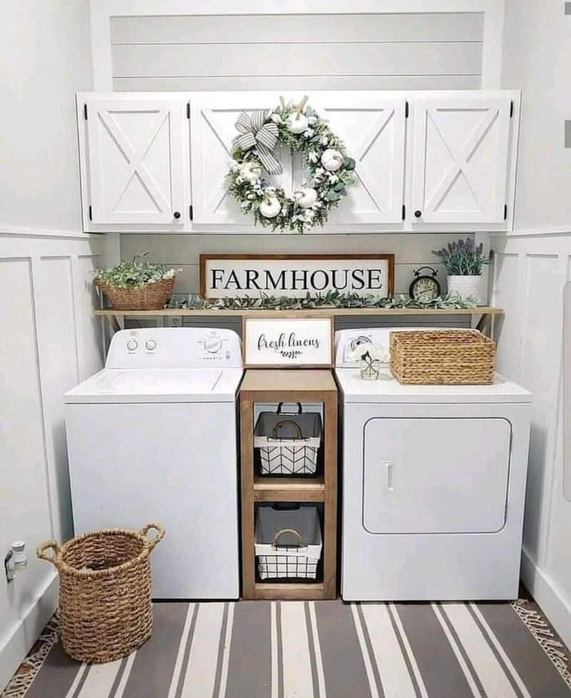 Rustic Farmhouse Laundry