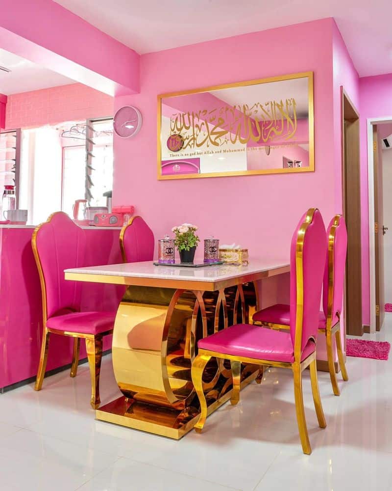 Sophisticated Barbie Dining Set