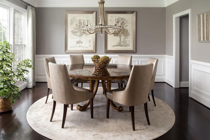 Sophisticated Dining Area