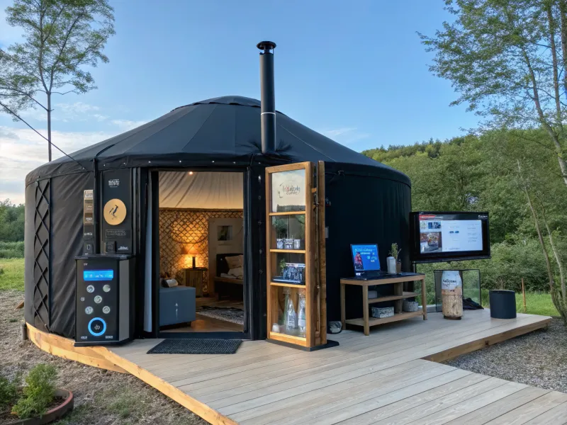 Tech-Savvy Yurt