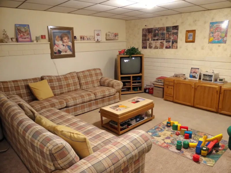 The Basement Was a Family Room