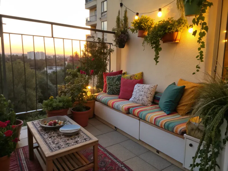 The Bohemian Balcony Perch