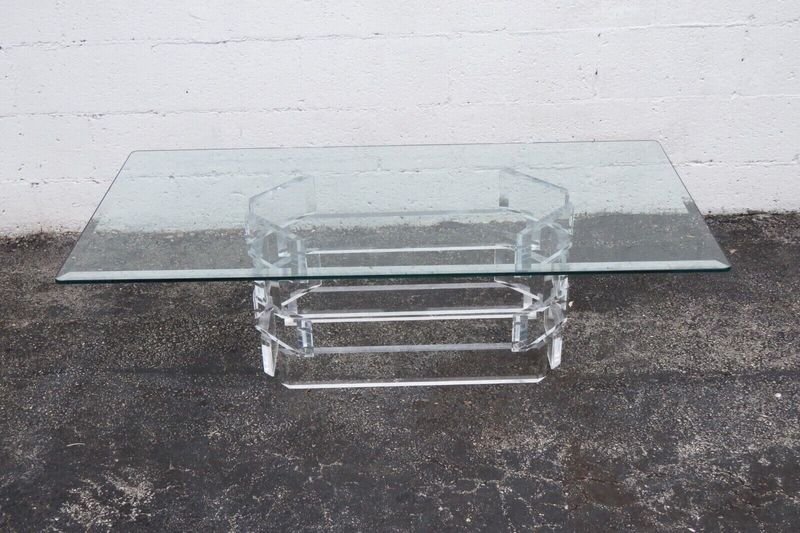 The Futuristic Lucite Table