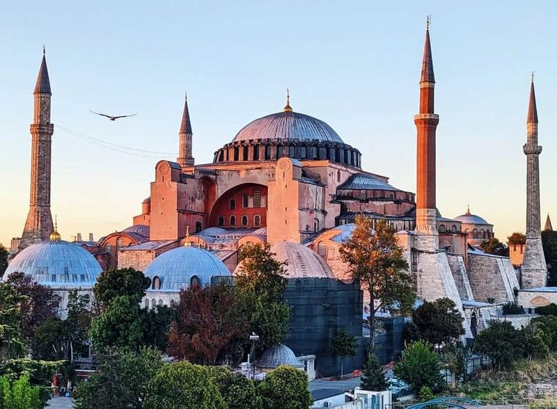 The Hagia Sophia in Istanbul