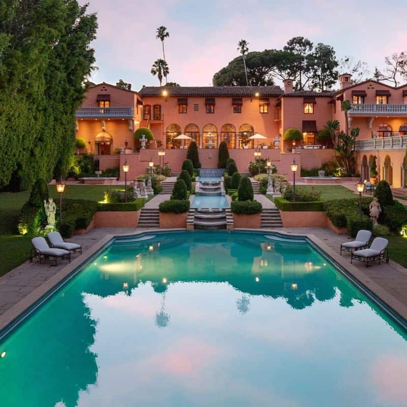 The Hearst Estate in Beverly Hills