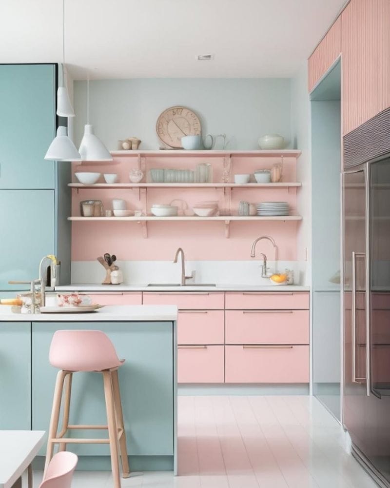 The Pastel Paradise Kitchen: Sweet and Subtly Extra