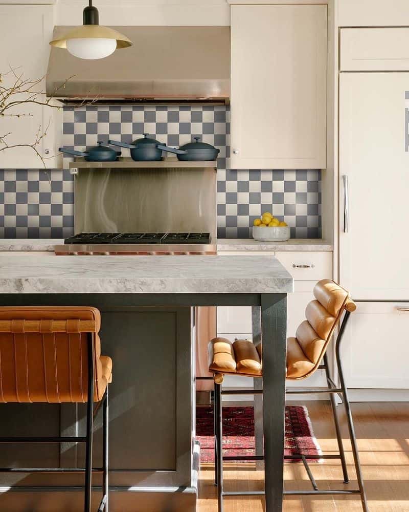 The Retro Kitchen Backsplash