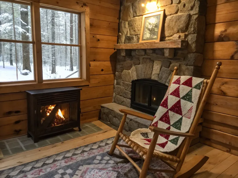 The Rustic Cabin Corner