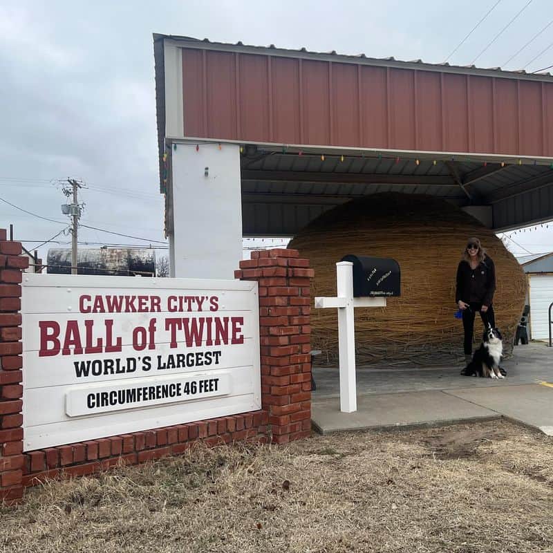 The World’s Largest Ball of Twine – Cawker City, Kansas