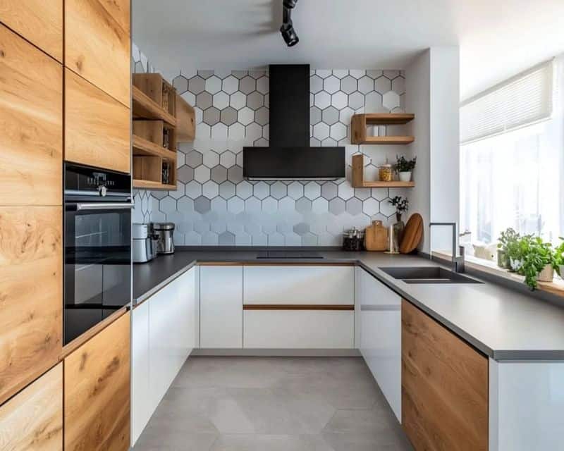 U-Shaped Kitchens