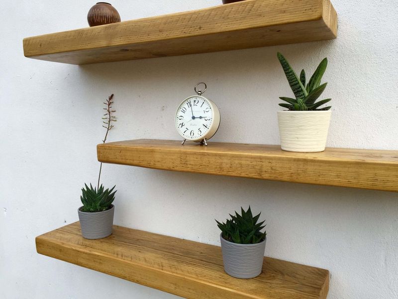 Install Floating Shelves