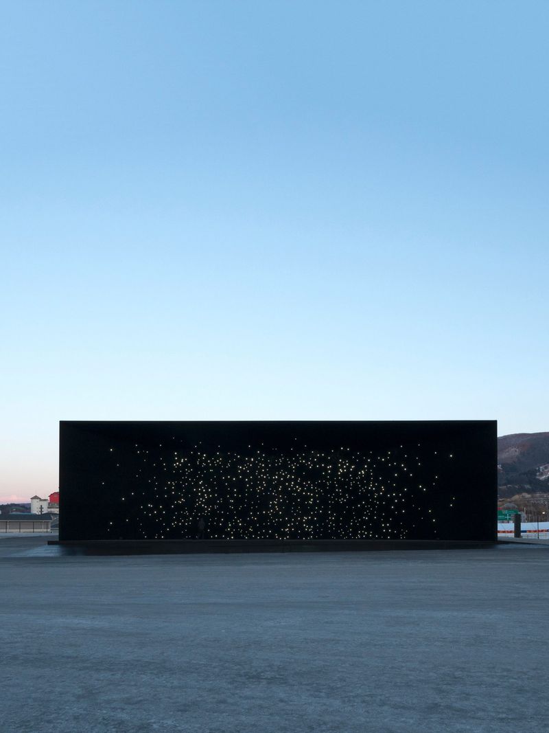 Vantablack Pavilion, Pyeongchang