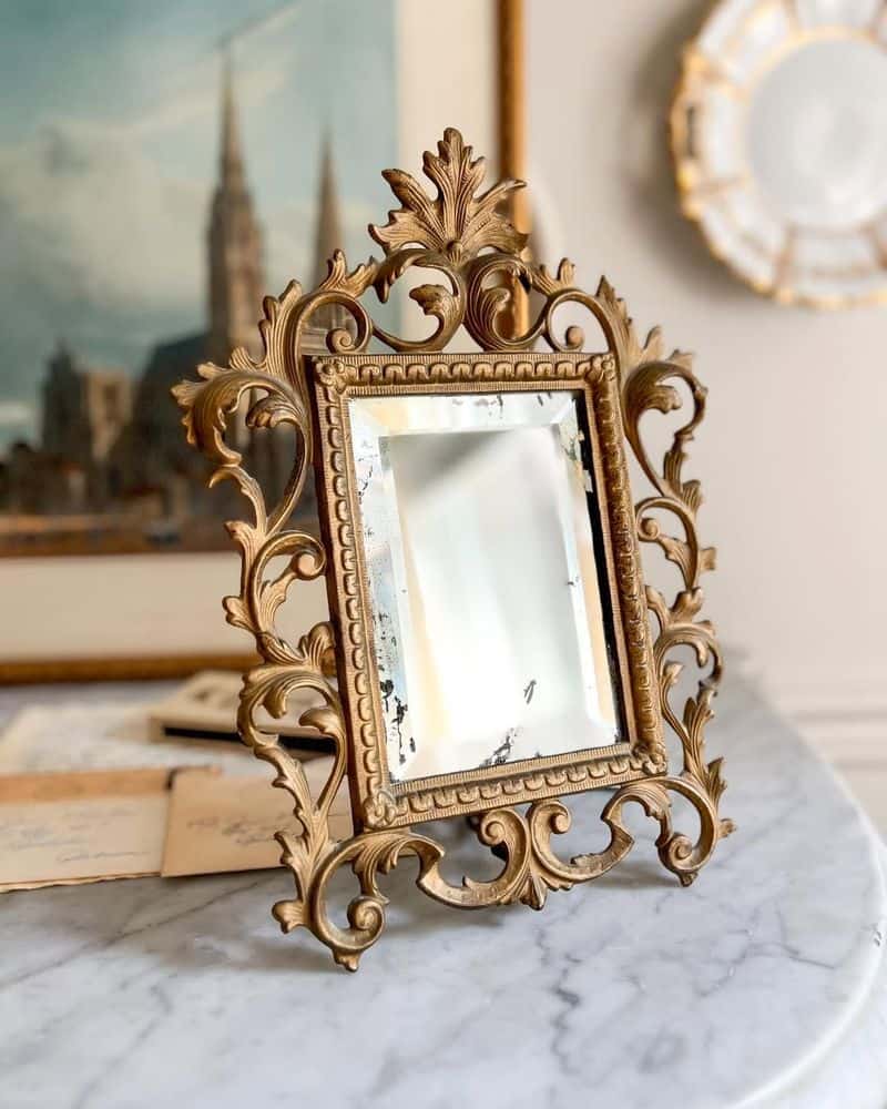 Victorian Gilded Mirror