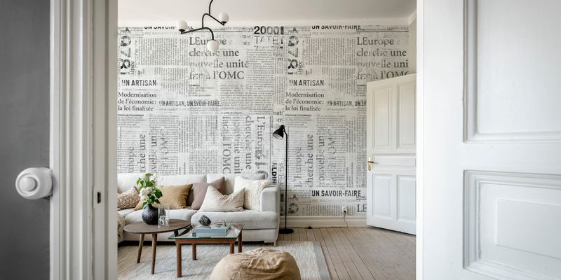 Vintage Newspaper Wallpaper