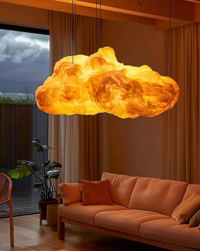 Whimsical Cloud Lamp