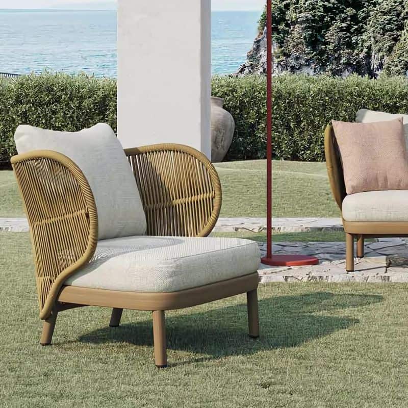 Wicker Lounge Chair