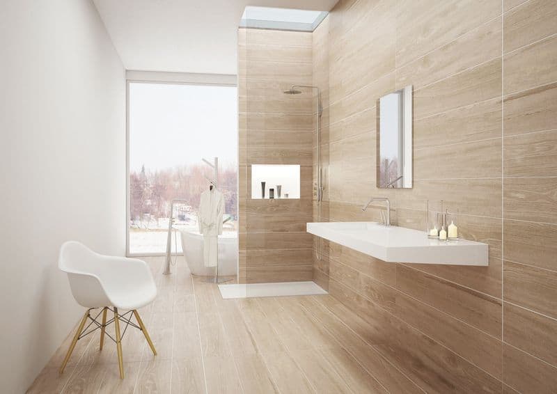 Wood-Look Porcelain Tiles