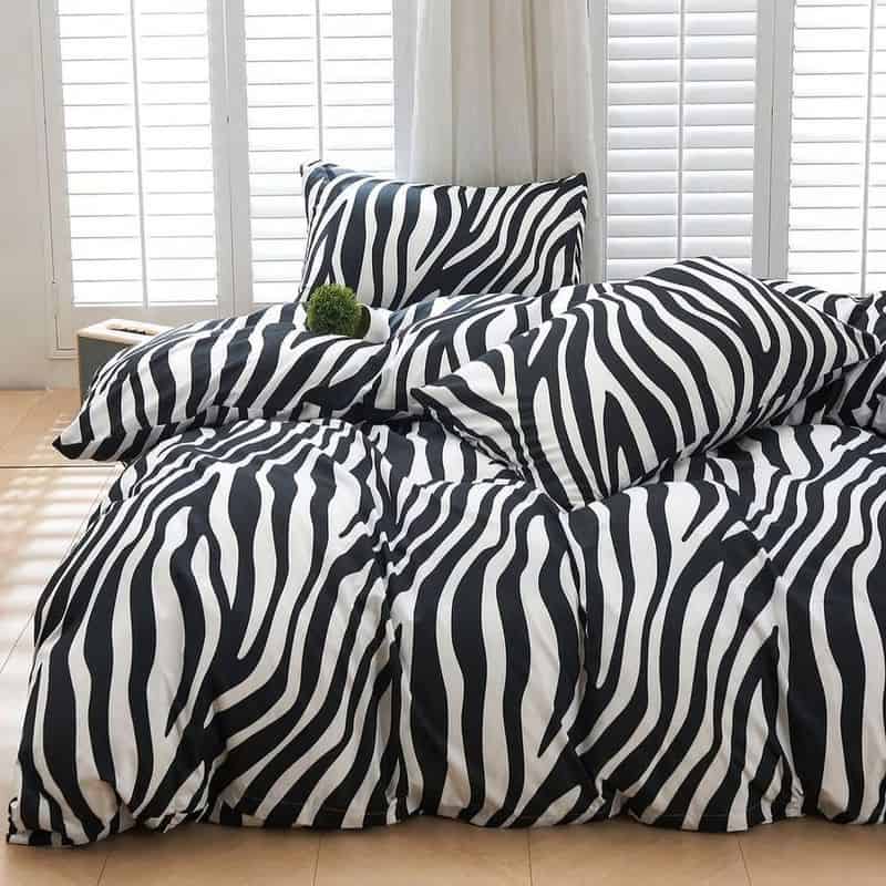 Zebra Print Bedding