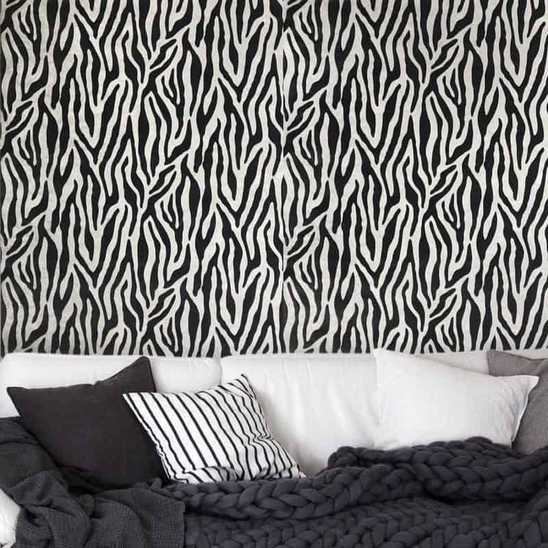 Zebra Print Wallpaper