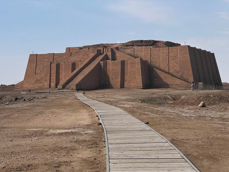 Ziggurat of Ur, Iraq (c. 2100 BC)