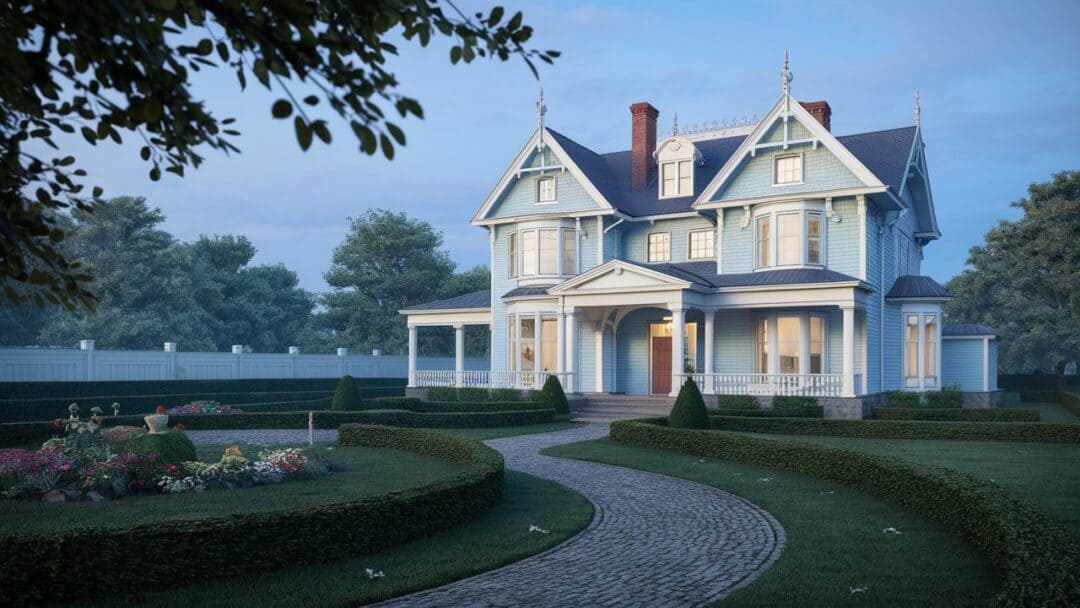 Pastel Victorian Room