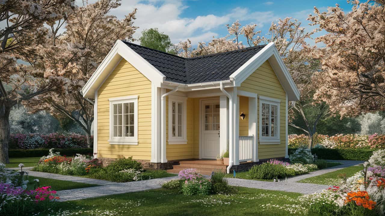 10 Reasons Why Small Yellow Houses Can Never Go Out of Style