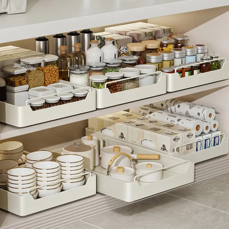 Easy-Access Storage Shelves