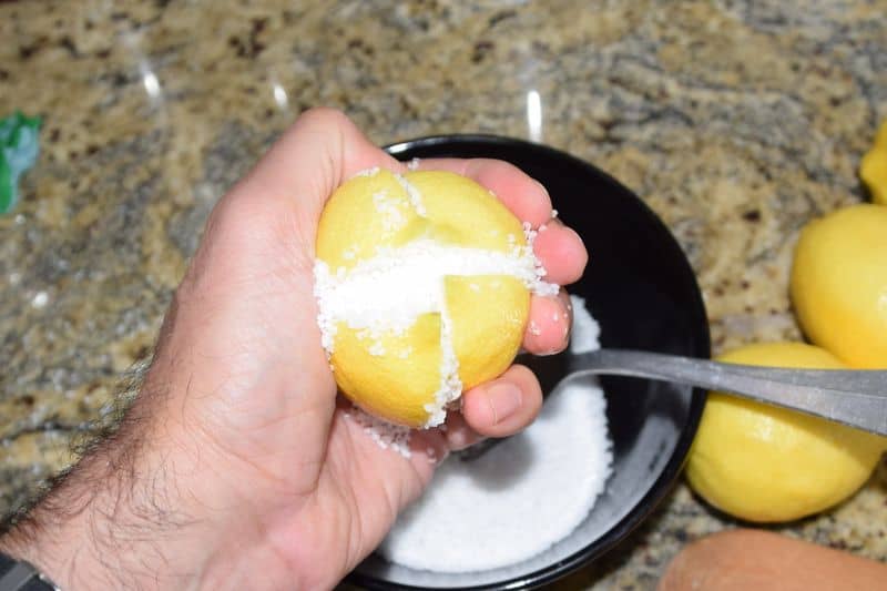 Lemon Juice and Salt