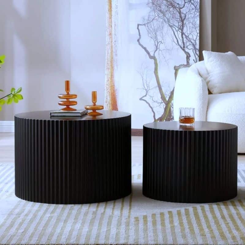 Fluted Coffee Table