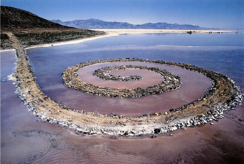 Spiral Jetty, Utah, USA