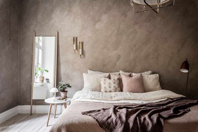 Limewashed Accent Wall