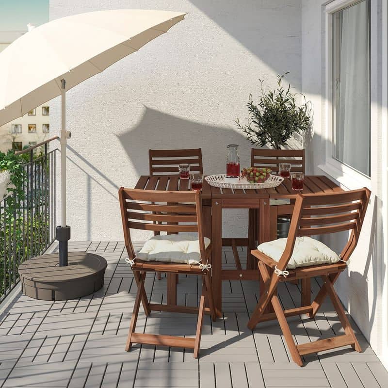 IKEA ÄPPLARÖ Drop-leaf Table