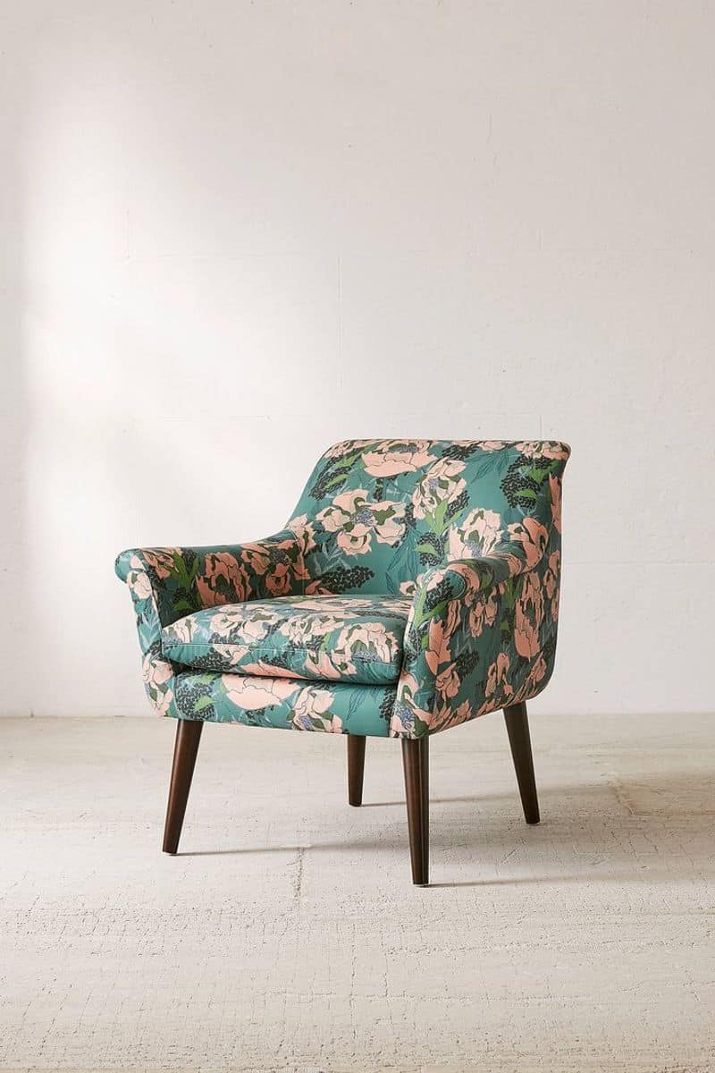 Floral Armchair