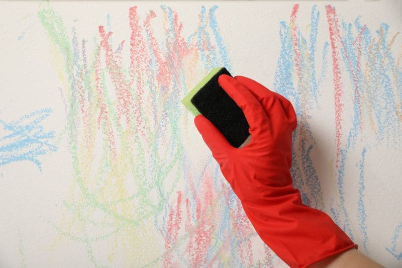 Removing Crayon Marks from Walls