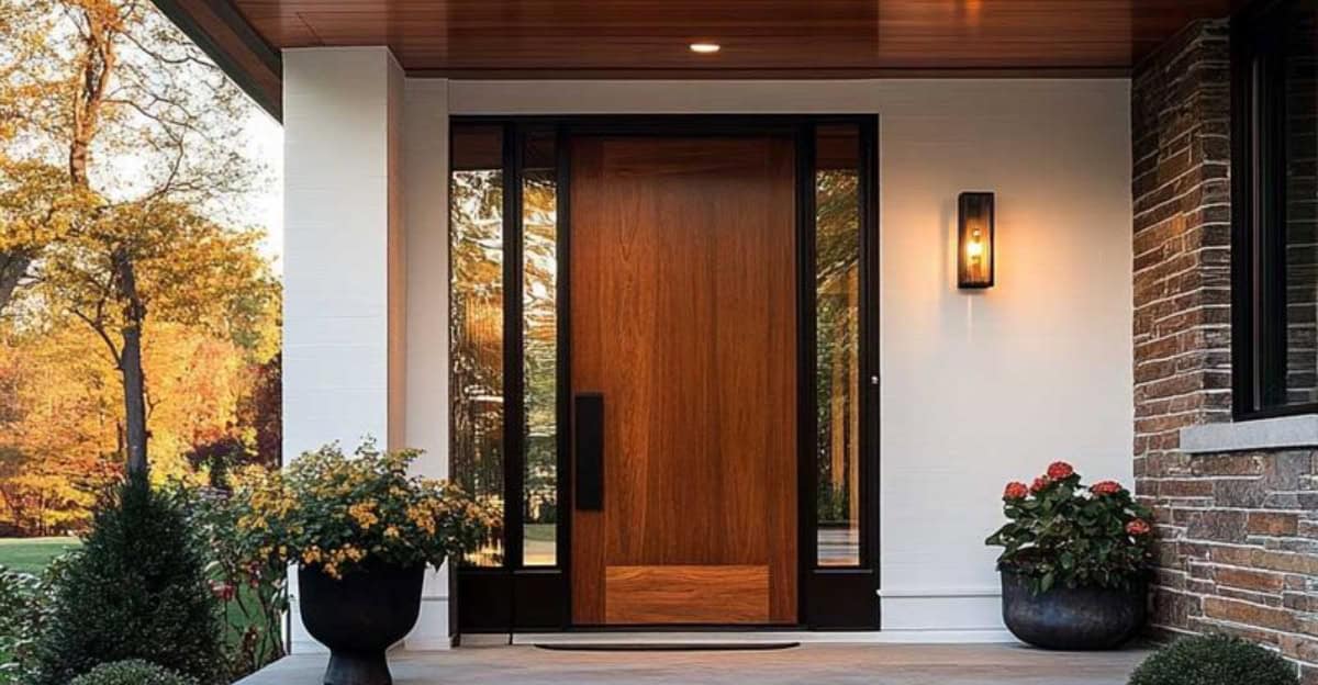mid-century-modern-front-doors
