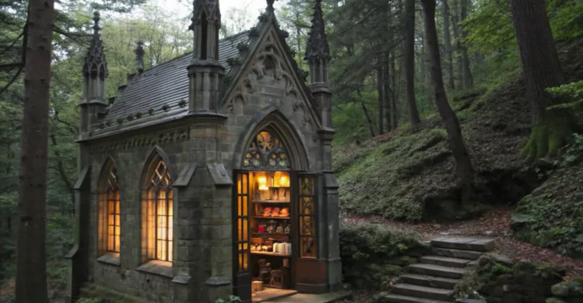 10 Gothic Tiny Homes that Will Transport You Into a Fantasy