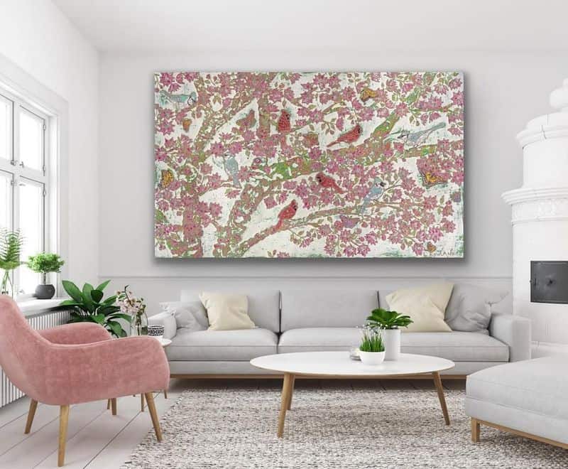 Cherry Blossom Wall Art