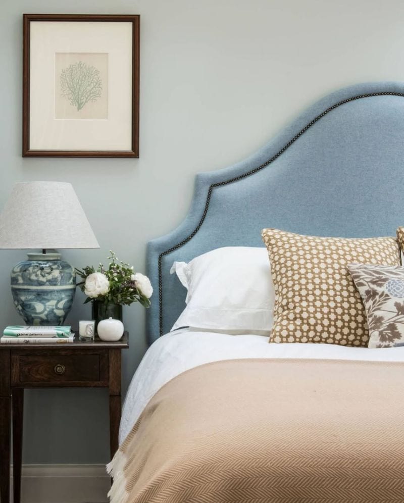 Arched Upholstered Headboard