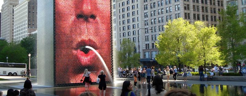 Crown Fountain, Chicago