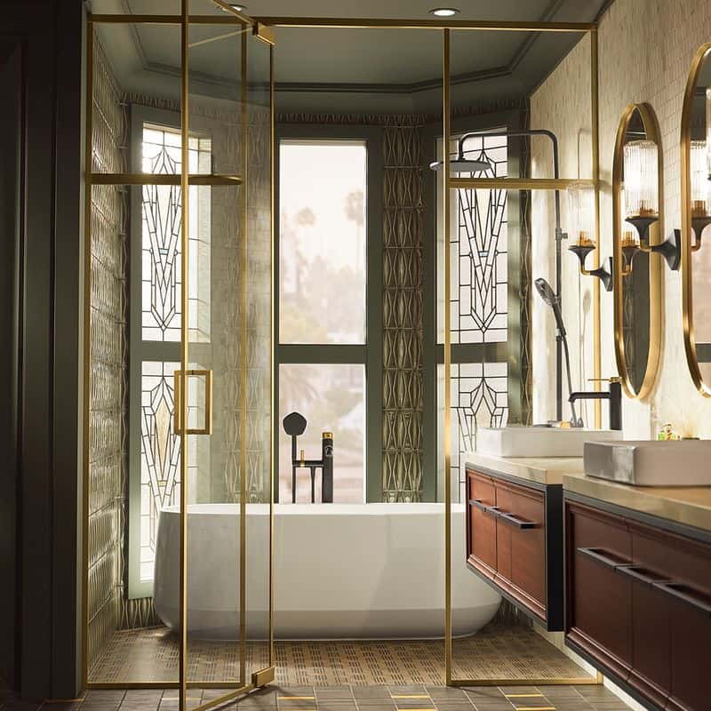 Art Deco Bathroom