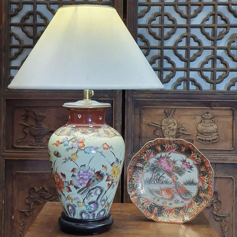 Vintage Vase Lamp