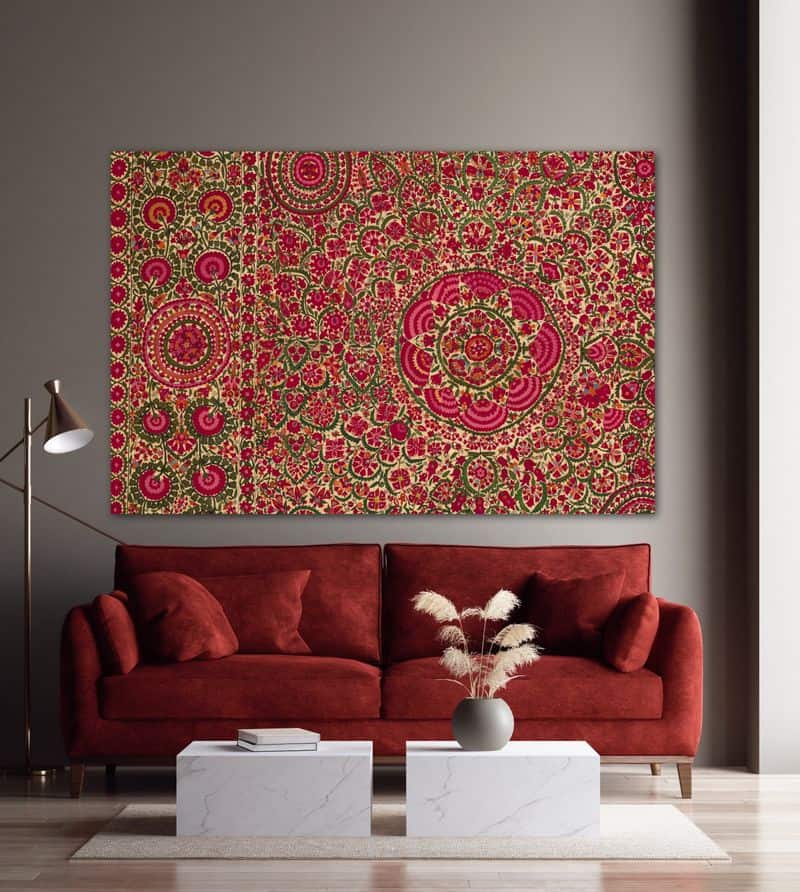 Artisanal Tapestry Displays