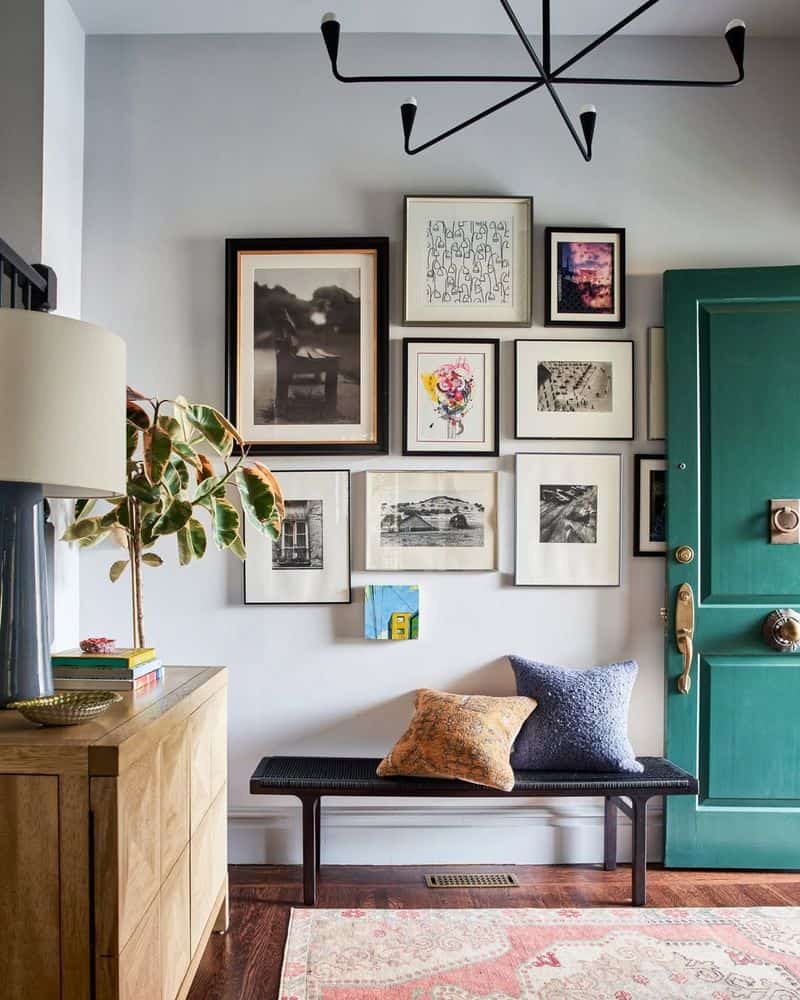 Asymmetrical Gallery Wall