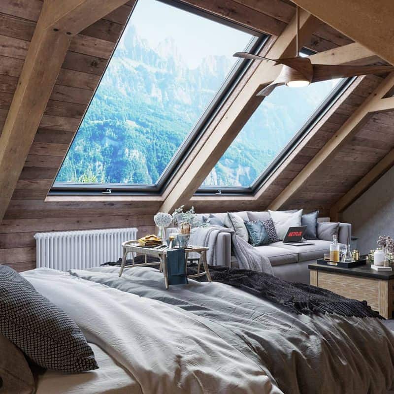 Attic Bedroom Skylight