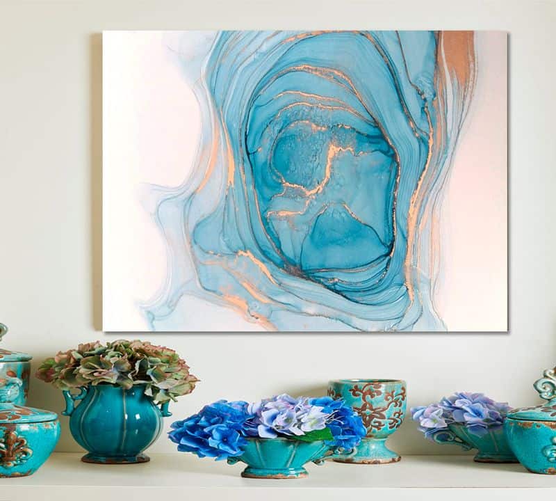 Cerulean Wall Art