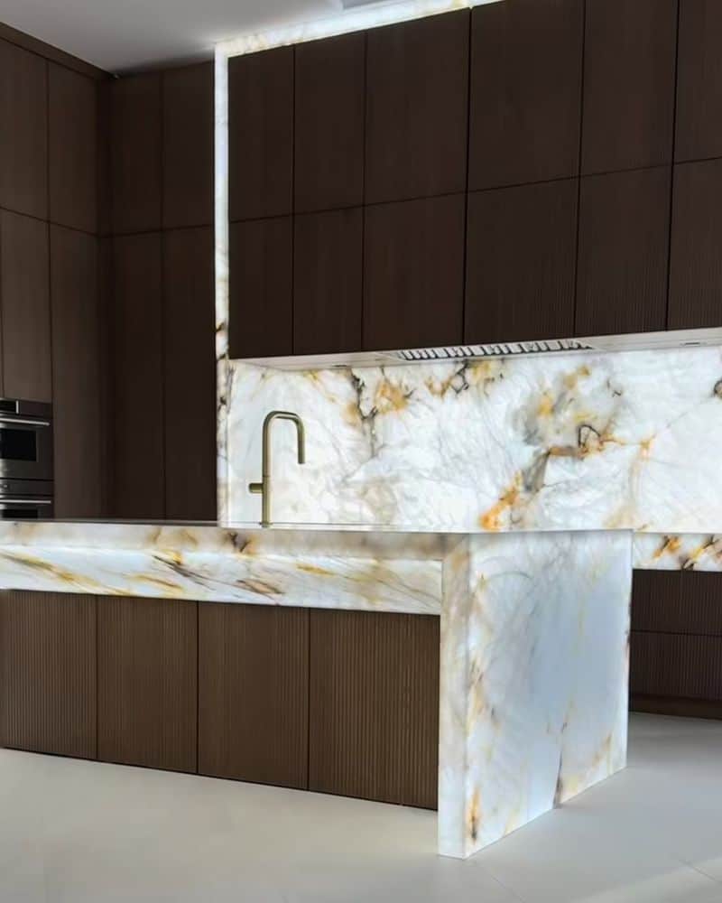 Backlit Stone Surface Innovation