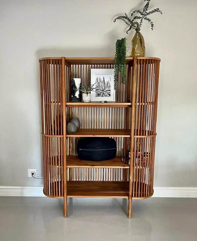 Bamboo Bookshelf