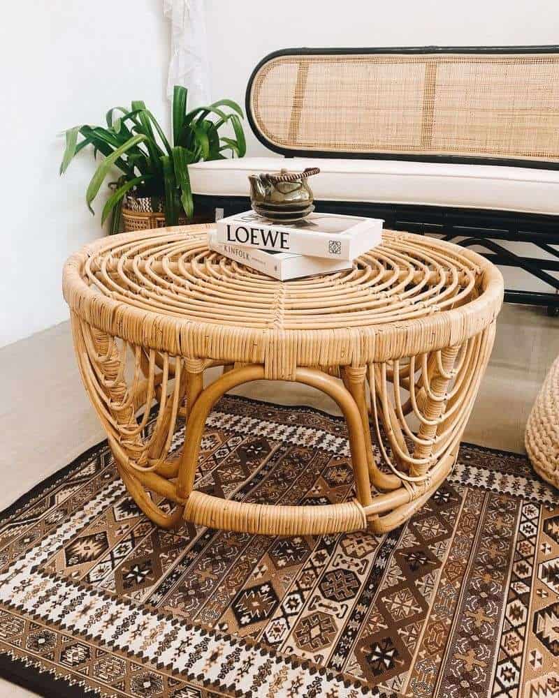 Bamboo Coffee Table