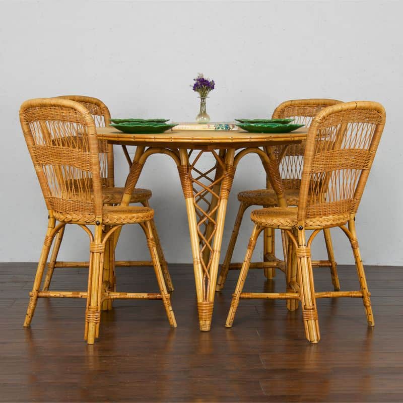 Bamboo Dining Set
